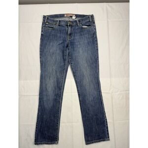 Gap straight leg cut Jeans Size 6 Ankle Medium Wash Cotton